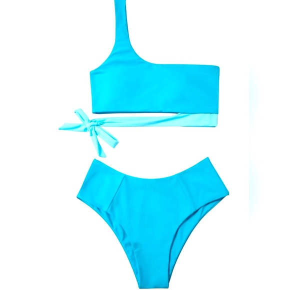 🎉HOST PICK!🎉Mooslover bright aqua swim bottoms - Picture 1 of 15